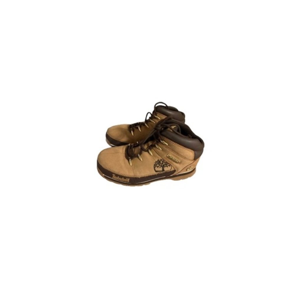 Timberland Tan Leather Boots - Boy’s Size 4